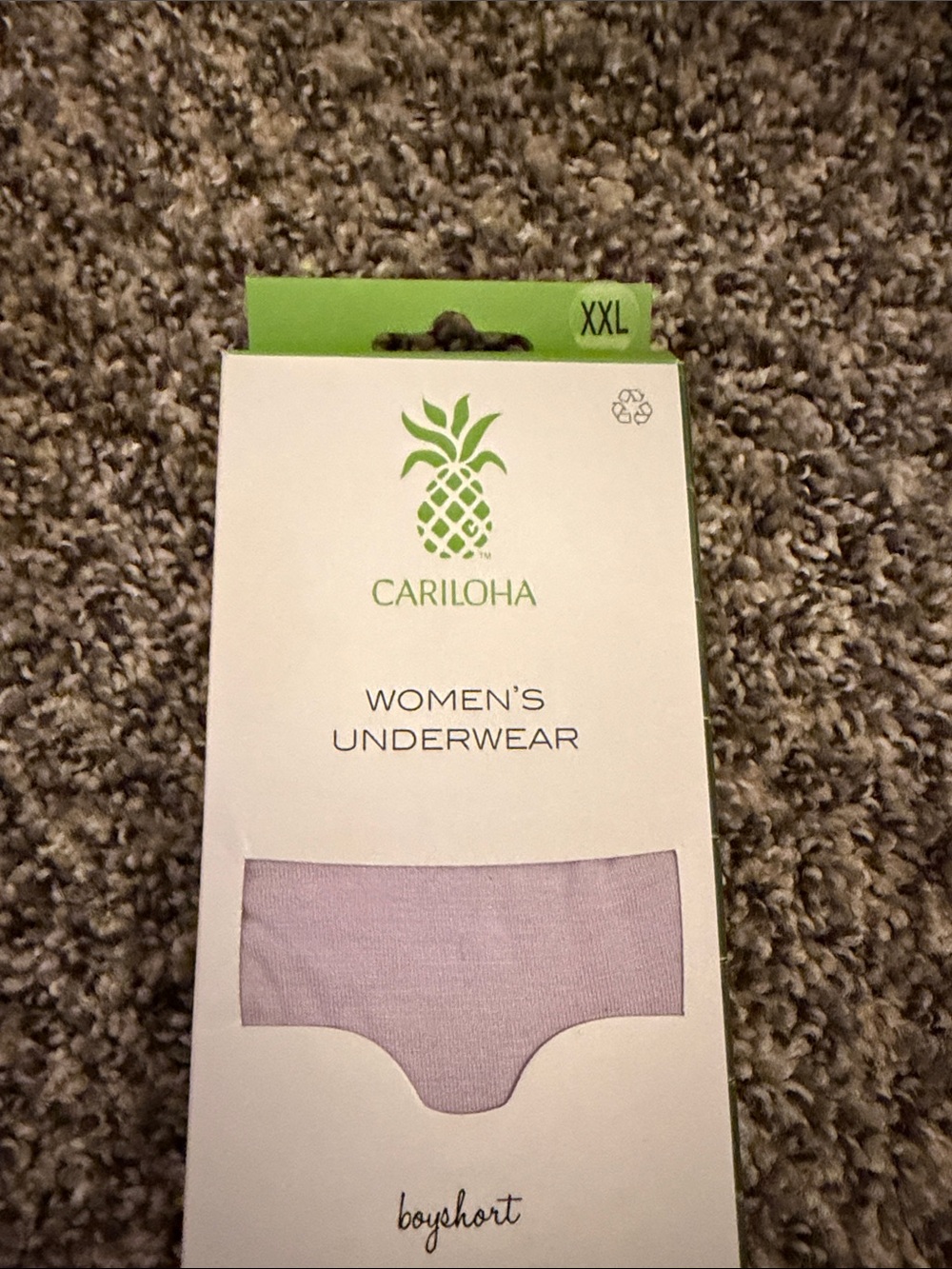 Cariloha Women's Boyshorts in Lavender - Soft Everyday Comfort